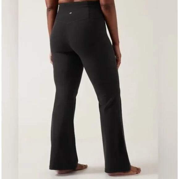 ATHLETA Elation Flare Pant Powervita Black Sz 2X {P35} - Picture 4 of 8